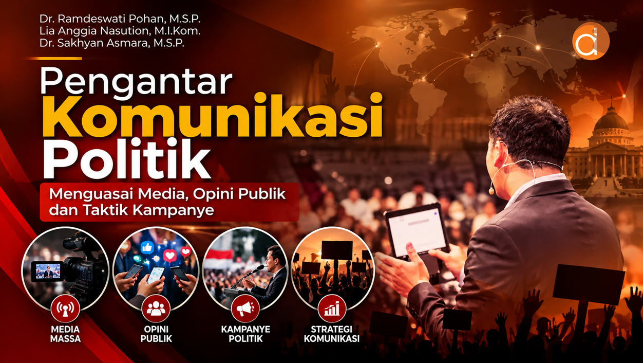 Seni Menguasai Pikiran Publik: Panduan Komprehensif Komunikasi Politik, Media Massa, dan Taktik Pemenangan Kampanye